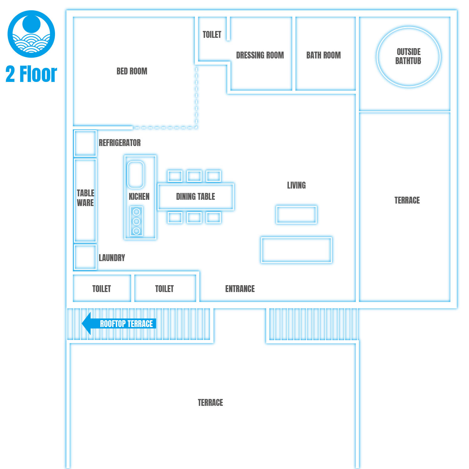 2階フロアマップ